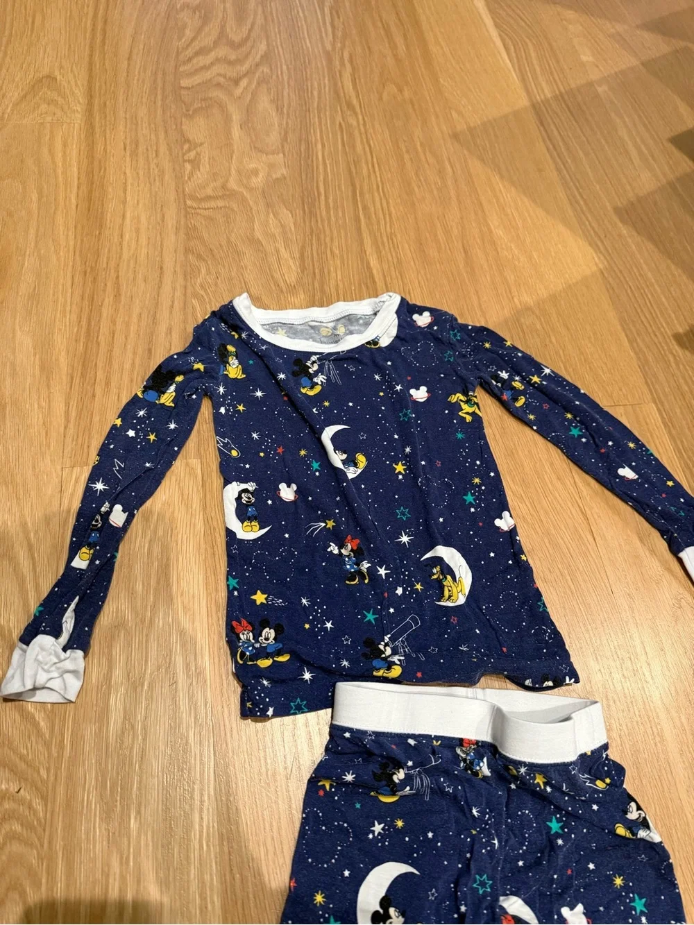 Little Sleepies Disney Navy Pajama Set